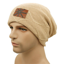 Unisex Warm Beanies Hats for Women Men Metal Wool Knitted Caps Bonnet Femme SM6