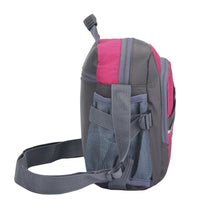 Nylon Crossbody Bag Waterproof Camera Bag Contrast Zipper Multi-Pockets Casual Durable Small Shoulder Bags Handbag SM6