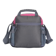 Nylon Crossbody Bag Waterproof Camera Bag Contrast Zipper Multi-Pockets Casual Durable Small Shoulder Bags Handbag SM6