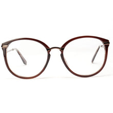 Unisex Women Men Retro Round Nerd Glasses Curving Earstems Semi Metal Frame Spectacles Oculos Feminino SM6