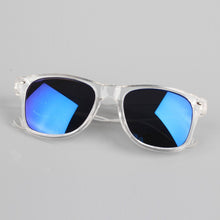 Vintage Clear Frame Sunglasses Women Square Eyewear Mirrored Lens Eyeglasses S PY6 SM6