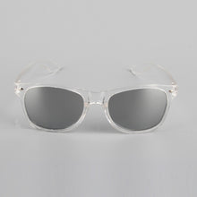 Vintage Clear Frame Sunglasses Women Square Eyewear Mirrored Lens Eyeglasses S PY6 SM6