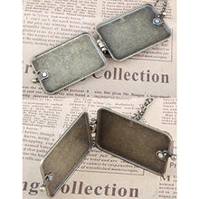 Vintage Necklace Locket Gift Long Necklaces Pendants Women Flower Enamel Crystal Bird Diamante Rhinestone Copper Charm Chain SM6