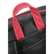 Vintage Women Bohemia Backpack PU Leather Leaf Applique Schoolbag for Teenagers Girls Student Travel Bag Black Mochila Feminina SM6