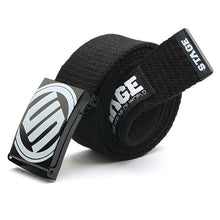 Waist Belt Men Women Casual Smooth Buckle Canvas Waistband Unisex Strap Belt SM6