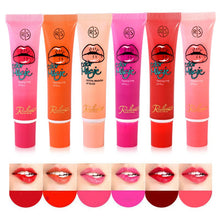 Waterproof 6pcs Tattoo Peel Off Mask Tint Long Lasting Waterproof Lip Gloss Lipstick OnSM6