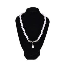 Wedding Bridal Water Drop Crystal Necklace Earrings Set pearl Set SP Earrings Necklaces Jewelry Sets SM6