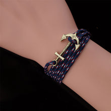 Bracelet With Gold Anchor Hook Bracelet for Men Wristb  H  Cuff Bracelets Women Men Anchor Bracelet SM6