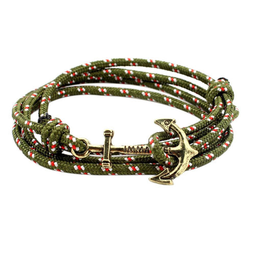 Bracelet With Gold Anchor Hook Bracelet for Men Wristb  H  Cuff Bracelets Women Men Anchor Bracelet SM6