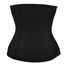 Women 28CM Breathable Waist Tummy Girdle Belt Body Shaper Trainer Control Corset Black Beige SM6
