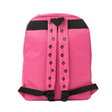 Women Backpack Cat Embroidery Footprint Large Capacity Zipper Adjustable Strap Laptop Bag Casual Teenage Girls School Travel Bag SM6