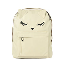 Women Backpack Cat Embroidery Footprint Large Capacity Zipper Adjustable Strap Laptop Bag Casual Teenage Girls School Travel Bag SM6