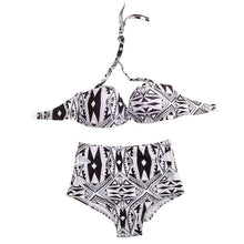 Women Bandage Bra Set Swimsuit Bathing Push-up Padded Bra Bikini Swimwear S-XL LE4 SM6