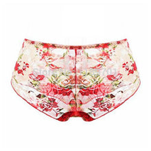 Women Bikini Bottom Brief Pants Boyshorts Briefs Floral Lace Underwear SM6