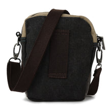 Women Canvas Crossbody Bag Waist Bag Stripes Zipper Belt Bag Leather Hasp Front Pocket Khaki Fanny Bolsas SM6