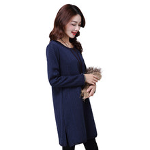 Women Casual Warm Dress Ladies Long Sleeve Crewneck Jumper Slim Pockets Knitted Sweater Mini Dress Vestidos Mujer  SM6