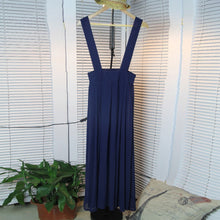 Women Chiffon Flared Skirt With Suspenders Braces Pastel Elastic Waist Solid Skirts New SM6