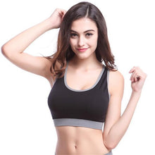 Women Fitness Stretch Workout Tank Tops Bras Racerback Padded S BraSM6