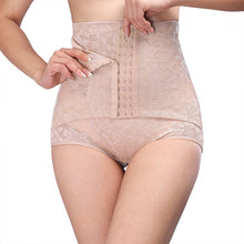 Women Flowers Print Postpartum Recovery Belly Waist Belt Shapewear Briefs Hip Abdomen Slim SM6