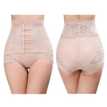 Women Flowers Print Postpartum Recovery Belly Waist Belt Shapewear Briefs Hip Abdomen Slim SM6