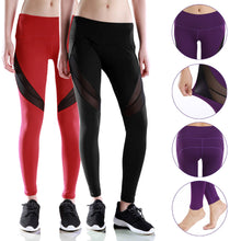 Women Harajuku Leggings Ladies Skinny Pant Sheer Mesh Splicing Yuga Compression Pant Stretchy Leggins High Waist Trousers  SM6