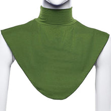 Women Hijab Extension Neck Check Back Cover Islamic Shirt Under Top 20 Colors New PY3 SM6