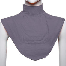 Women Hijab Extension Neck Check Back Cover Islamic Shirt Under Top 20 Colors New PY3 SM6