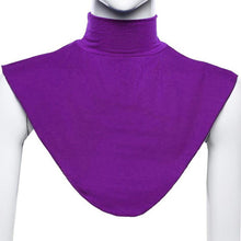 Women Hijab Extension Neck Check Back Cover Islamic Shirt Under Top 20 Colors New PY3 SM6