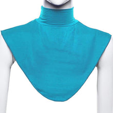 Women Hijab Extension Neck Check Back Cover Islamic Shirt Under Top 20 Colors New PY3 SM6