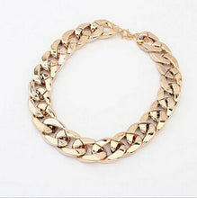 Women Jewelry Classic Silver Gold Necklaces For Pendants Women Statement Chain Necklace SM6
