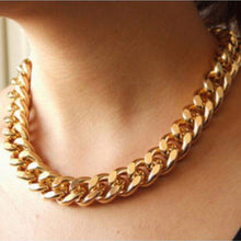Women Jewelry Classic Silver Gold Necklaces For Pendants Women Statement Chain Necklace SM6