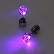 Women LED 9 Colors Imperial Crown Designed Trendy Charm Earrings Accessories JewelrySM6
