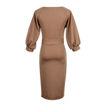 Women Long Sleeve Bodycon Dress Clubwear Formal Evening OL Mini DressesSM6