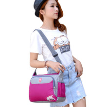 Women Messenger Crossbody Bag Waterproof Nylon Handbag Travel Casual Shoulder Bag For Teenage Girls Sacoche  SM6