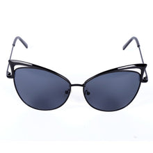 Women Metal Frame Sexy Cat Eye Sunglasses Coating Vintage Sun Glasses Oculos de grau Femininos UV400 LY6 SM6