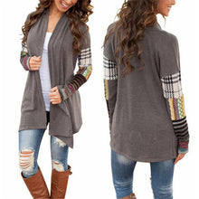 Women New Long Sleeve Knitwear Casual Outwear Jacket Coat Sweater Cardigan Gray SM6