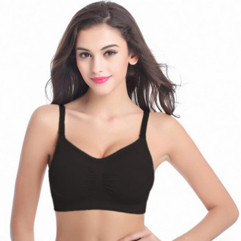 Women Nursing Bra Breastfeeding Pregnant Feeding Maternity Bras 34-42 BC Stylish SM6