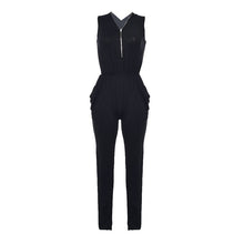 Women Sexy Deep V Zip Fashion Sweet Sexy Casual Vogue Slim Fit Clubwear Long Full Jumpsuit Trousers Pants Playsuit Romper SM6