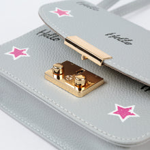 Women Small Crossbody Shoulder Bag PU Leather Print Messenger Bags Studded Flap Front Adjustable Strap Girls Casual Mini Handbag SM6