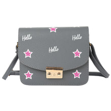 Women Small Crossbody Shoulder Bag PU Leather Print Messenger Bags Studded Flap Front Adjustable Strap Girls Casual Mini Handbag SM6