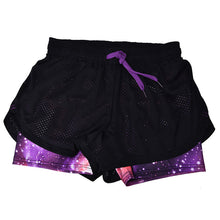 Women Style Mesh Shorts Breathable Running Fitness Shorts Patchwork Elastic Waist Feminina SM6