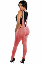 Suits  RedGrey Plunging V Back Letter Print Sleeveless Bodycon  Jumpsuit Long Romper Combinaison Femme SM6