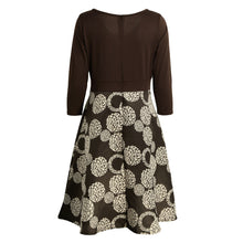 Women Dress Plus Size Clothing Geometric Print Robe Retro Swing Casual Vintage Rockabilly Dresses Vestidos M-XXXL SM6