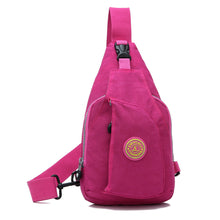 Women Waterproof Nylon Shoulder Bag Zipper Solid Color Durable Casual Travel Crossbody Bag Durable Teenage Girls Shoulder Bag SM6