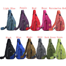 Women Waterproof Nylon Shoulder Bag Zipper Solid Color Durable Casual Travel Crossbody Bag Durable Teenage Girls Shoulder Bag SM6