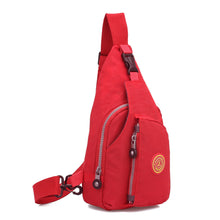 Women Waterproof Nylon Shoulder Bag Zipper Solid Color Durable Casual Travel Crossbody Bag Durable Teenage Girls Shoulder Bag SM6