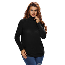Women's Turtleneck Sweaters And Pullovers Woman Side Zipper Vintage Knitted Sweater Lady Warm Jumpers BlackCoffee SM6