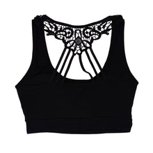 Women's Fashion Push Up Bra Seamless Padded Workout Stretch Vest Tops SM6