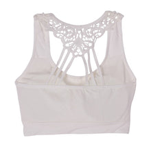 Women's Fashion Push Up Bra Seamless Padded Workout Stretch Vest Tops SM6