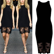 Women's Lace Floral Pencil Dress Bodycon Party Clubwear Short Mini Dresses SM6